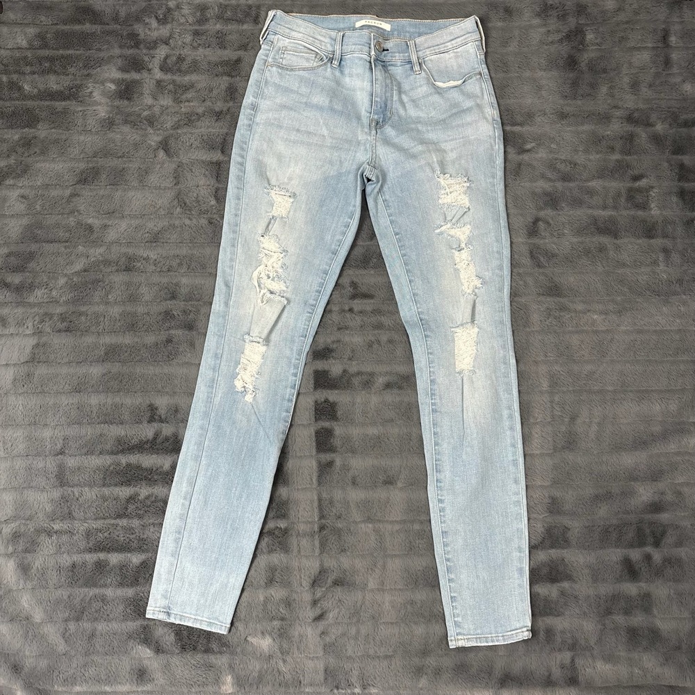 PacSun Perfect Fit Jegging Womens 26 Light Wash Distressed Skinny Jeans 29x28